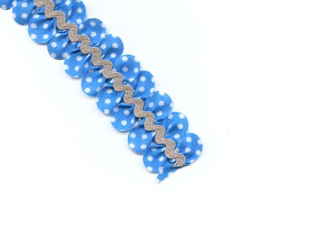 RICKRACK WITH DOUBLE PETALS
